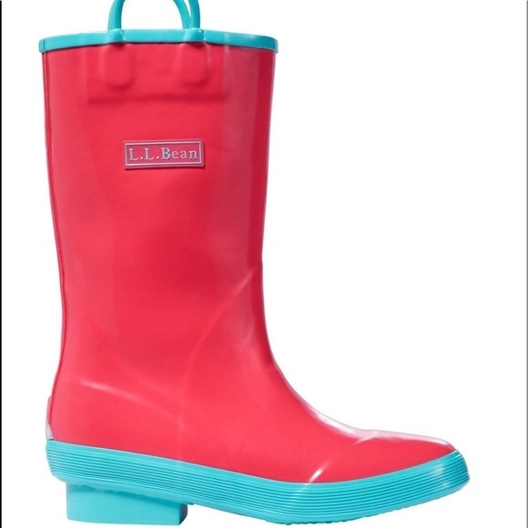 L.L. Bean Other - L.L. Bean Kids Rain Boots Puddle Stomper Sz 3